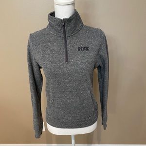 Long sleeve quarter zip pullover